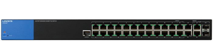 Thiết bị mạng Switch Linksys LGS528P