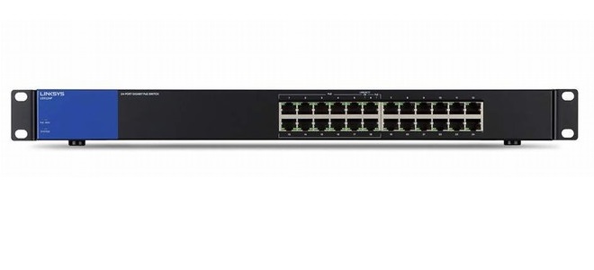 Thiết bị mạng Switch Linksys LGS124P