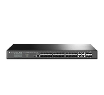 Switch Quản Lý JetStream L2+, 24 Cổng SFP với 4 Cổng SFP+ 10GE